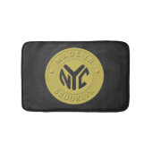 Brooklyn-Untergrundbahn-Zeichen Badematte (Vorderseite)