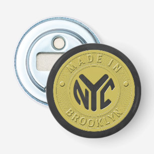 Brooklyn-Untergrundbahn-Zeichen Flaschenöffner