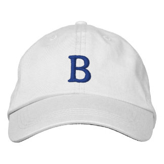 Brooklyn Vintag Cap - Basic Adjusted - White Bestickte Kappe