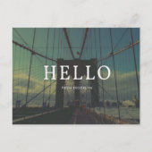 Brooklyn Vintag Postkarte (Vorderseite)