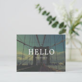 Brooklyn Vintage Postkarte (Stehend Vorderseite)