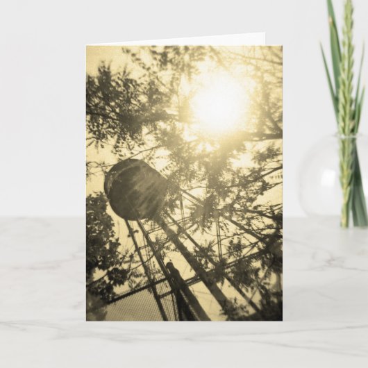 Brooklyn-Wasserturm 3 Karte (Vorderseite)