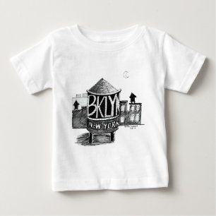 Brooklyn-Wasserturm Baby T-shirt