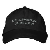 Brooklyn wieder groß machen bestickte kappe (Vorderseite)