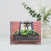 Brooklyn Window Postkarte (Stehend Vorderseite)