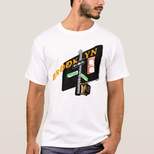 BROOKLYN-ZEICHEN (Sonderausgabe) T-Shirt (Vorderseite)