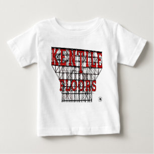 Brooklyns Kentile breitet Zeichen-Säuglings-T - Baby T-shirt