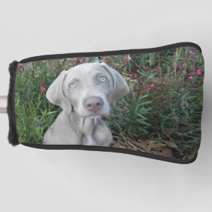 Brooklyn's Weimaraner Dog Golf Putter Head Cover Headcover