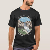 Brooks Falls Alaska T-Shirt (Vorderseite)