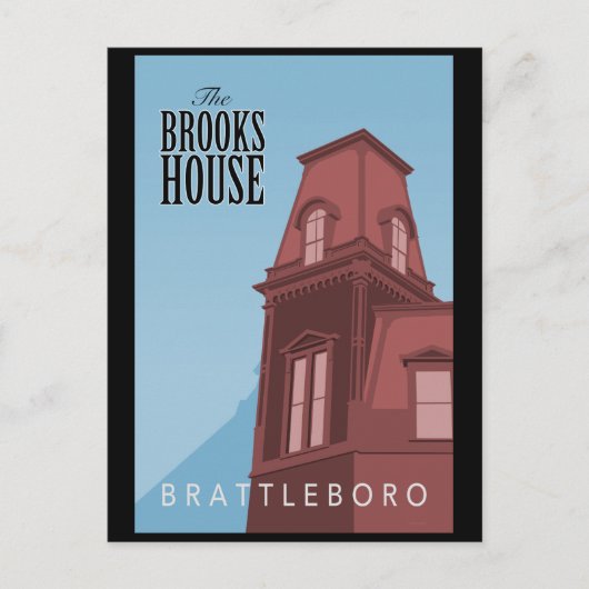 Brooks House Hotel Postcard Postkarte (Vorderseite)