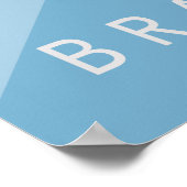 Brooks House Hotel Retro Poster (Ecke)