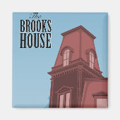 Brooks House Magnet (Vorne)