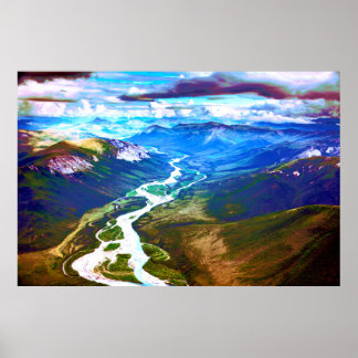 Brooks Mountain Range, Arctic Alaska Poster