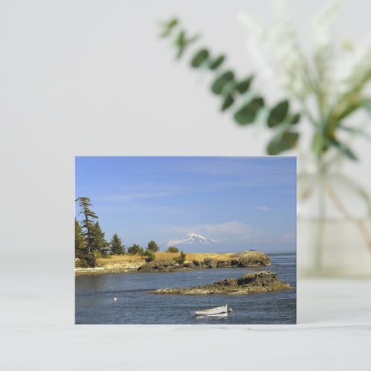 Brooks Point & Mt Baker Card Postkarte (Stehend Vorderseite)