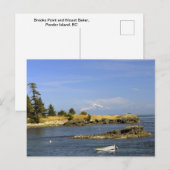 Brooks Point & Mt Baker Card Postkarte (Vorne/Hinten)