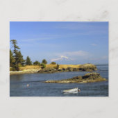 Brooks Point & Mt Baker Card Postkarte (Vorderseite)