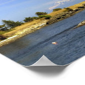 Brooks Point & Mt Baker - Kunstdruckerei Poster (Ecke)