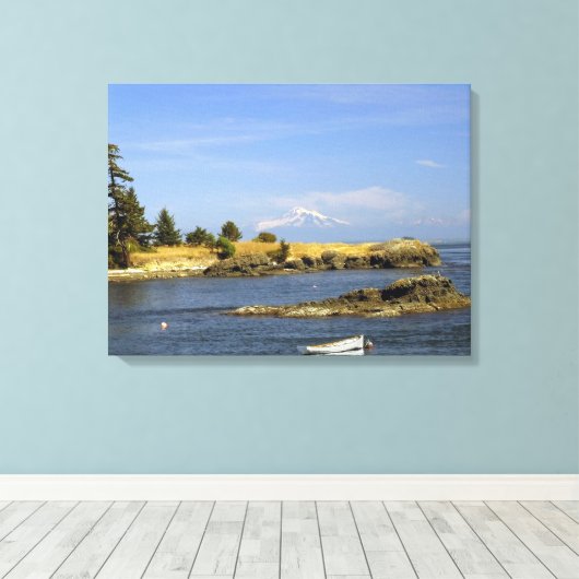 Brooks Point Wrapped Canvas Leinwanddruck (Insitu (Holzboden))