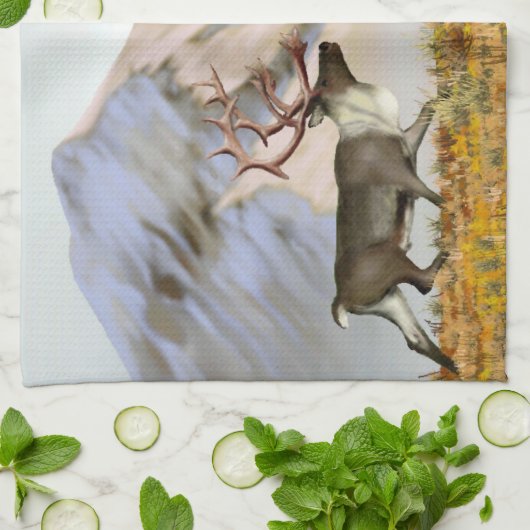 Brooks Range Caribbean Geschirrtuch (Gefaltet)