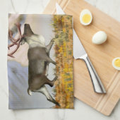 Brooks Range Caribbean Geschirrtuch (Viertel Falte)