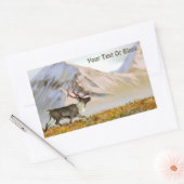 Brooks Range Caribbean Rechteckiger Aufkleber (Umschlag)