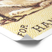 Brooks Spool Cotton Poster (Ecke)