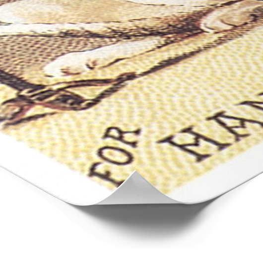 Brooks Spool Cotton Poster (Ecke)