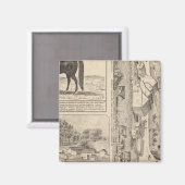 Brookside Dairy Farm Magnet (Vorderseite/Rückseite)