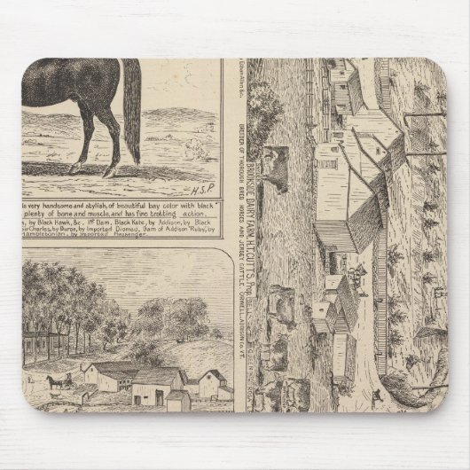 Brookside Dairy Farm Mousepad (Vorne)
