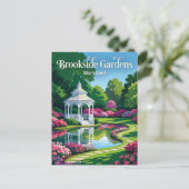 Brookside-Gärten USA Postkarte (Stehend Vorderseite)