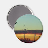 Brookston Sunset Magnet (Vorderseite/Rückseite)