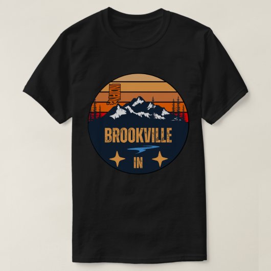 Brookville, Indiana T-Shirt (Design vorne)