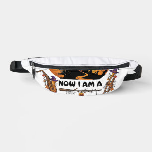 Broom Broke Band Direktor Halloween Spukhaus Bauchtasche