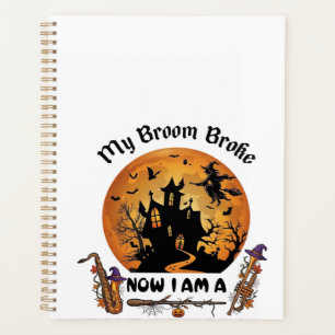 Broom Broke Band Direktor Halloween Spukhaus Planer