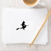 Broom Hexe Adressaufkleber (Insitu)