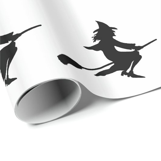 Broom Hexe Geschenkpapier (Rolleneckpunkt)