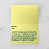 Broom Jump Dankeskarte (Innenseite)