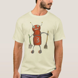 Broom Robot Nº3 T-Shirt