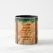 Broom Sage Abstract Philipper 4:19 Tasse (Zentrum)
