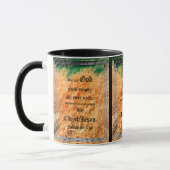 Broom Sage Abstract Philipper 4:19 Tasse (Links)