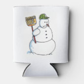 Broom Schneemann Dosenkühler (Vorderseite)