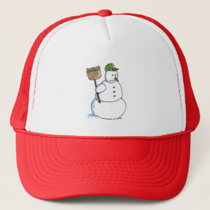 Broom Snowman LKW-Hut Truckerkappe