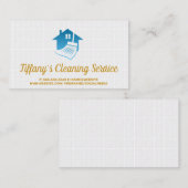 Broom Sweep House Behaltend Visitenkarte (Vorne/Hinten)