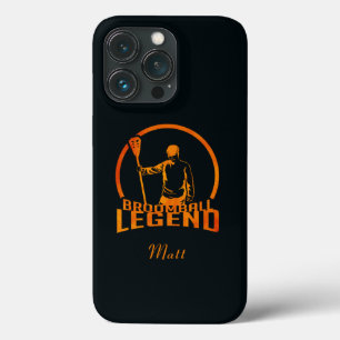Broomball Legend Sports Vater Geburtstag Case-Mate iPhone Hülle