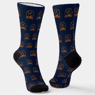 Broomball Legend Team Mate Birthday Swag Socken