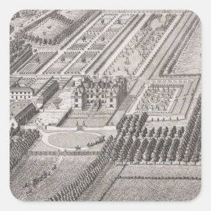 Broome, der Sitz von Sir Basil Dixwell, von 'Thirt Quadratischer Aufkleber