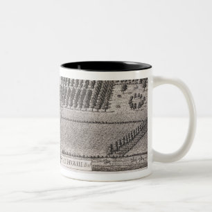 Broome, der Sitz von Sir Basil Dixwell, von 'Thirt Zweifarbige Tasse