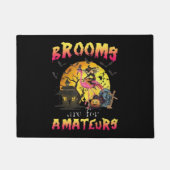 Broome sind für Flamingo Halloween Fußmatte (Vorderseite)