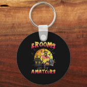 Broome sind für Flamingo Halloween Schlüsselanhänger (Vorderseite)