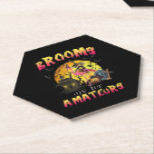 Broome sind für Flamingo Halloween Untersetzer (angewinkelt)